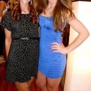 Bright Blue Cocktail Dress